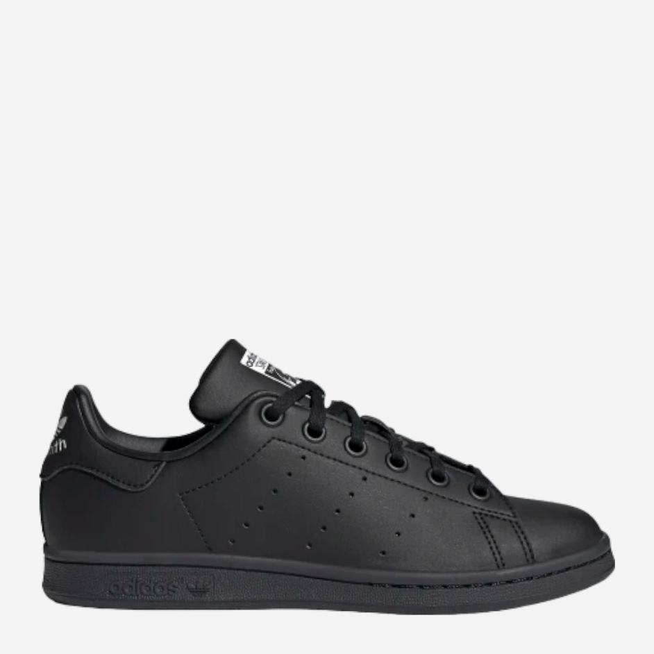 Акція на Підліткові кеди для дівчинки adidas Originals Stan Smith J FX7523 36.5 (4UK) Чорні від Rozetka