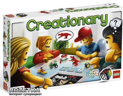 Конструктор LEGO Games (Настольные игры) Творчество (3844) – низкие ...