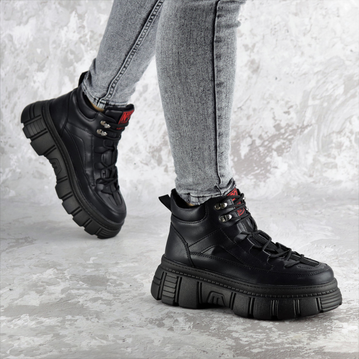 

Ботинки женские зимние черные Shoes 2356 36 р