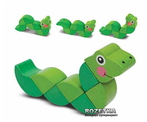 Игрушка-манипулятор Змейка Melissa & Doug (MD3031) – фото, отзывы ...