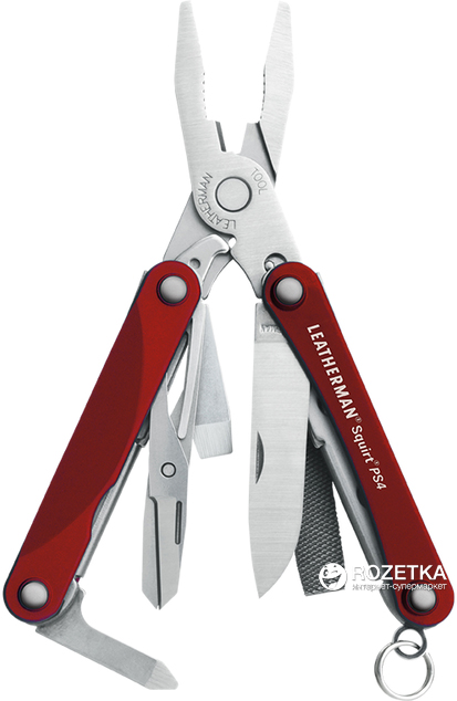 

Мультитул Leatherman Squirt PS4 в коробке Red (831227)