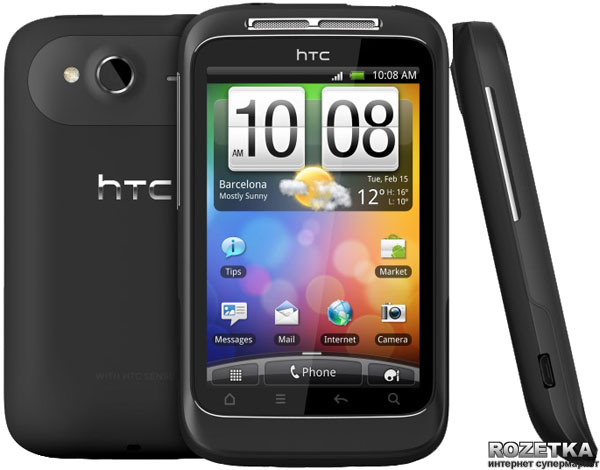 Мобильный телефон HTC Wildfire S Black (4710937353587) UACRF – фото ...