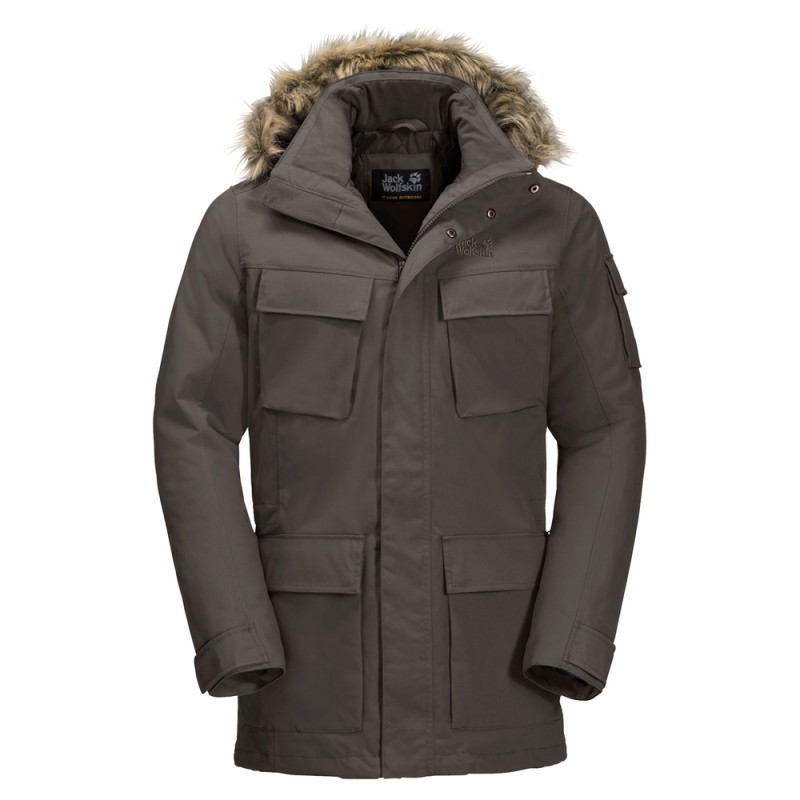 

Парка GLACIER CANYON PARKA Jack Wolfskin 1107673-5087 XXL Коричневый