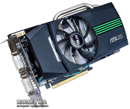 Asus PCI-Ex GeForce GTX 560 Ti DC 1024MB GDDR5 (256bit) (822/4008