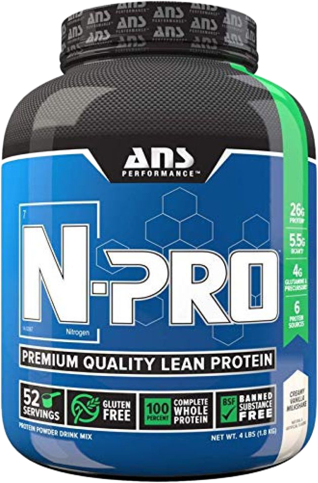 Акция на Протеин ANS Performance N-PRO Premium Protein Молочный шейк со сливочной ванилью 1.8 кг (483258) от Rozetka UA