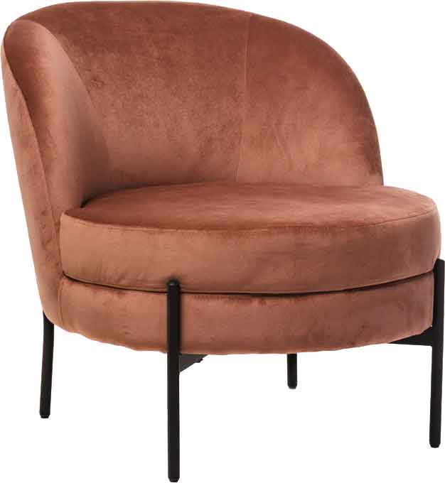 

Кресло Vetro Mebel Белла Светло-розовое (Chair Bella)