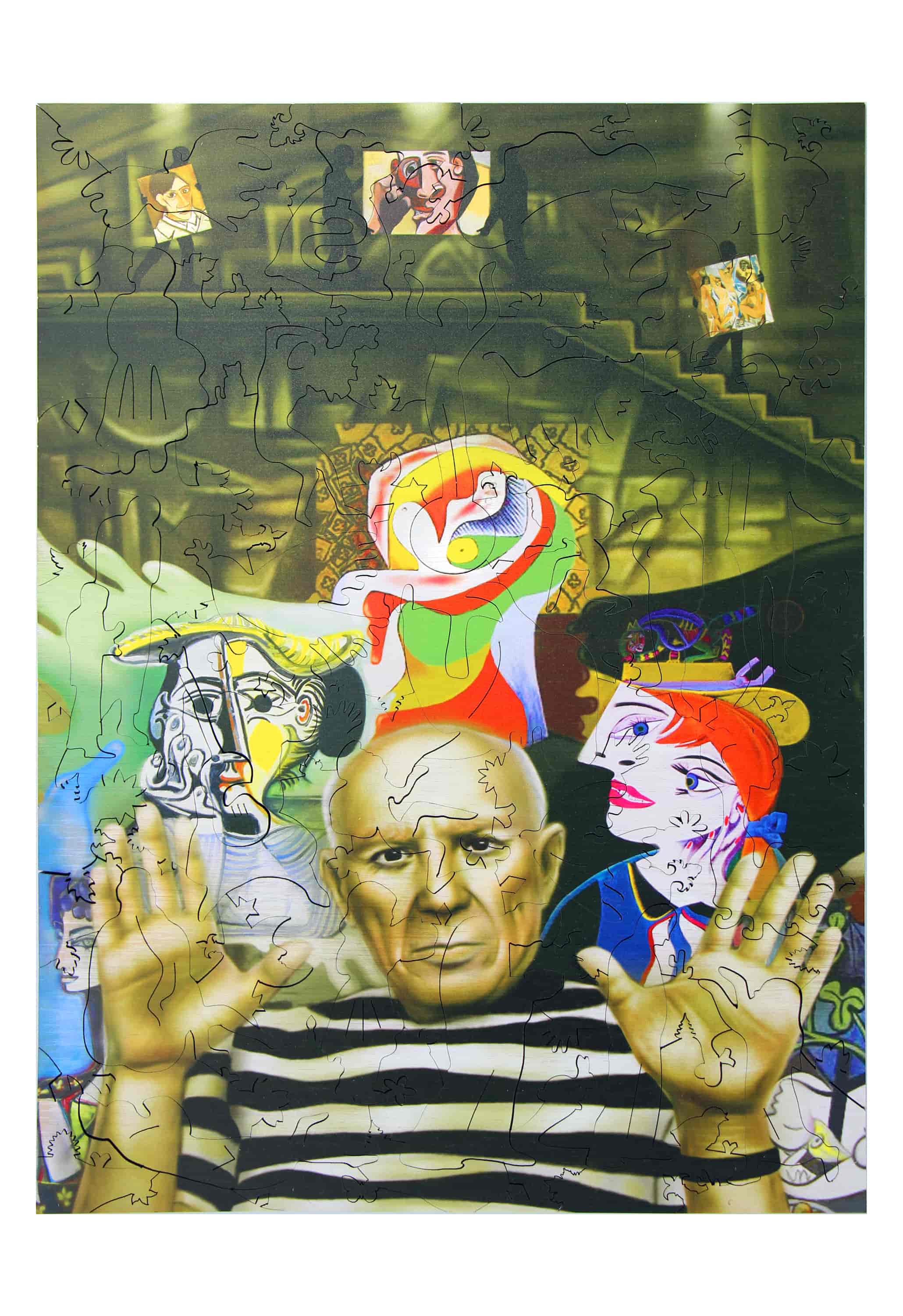 

Деревянный пазл ART Picasso Leechee 20х29 см (det0004256) Разноцветный