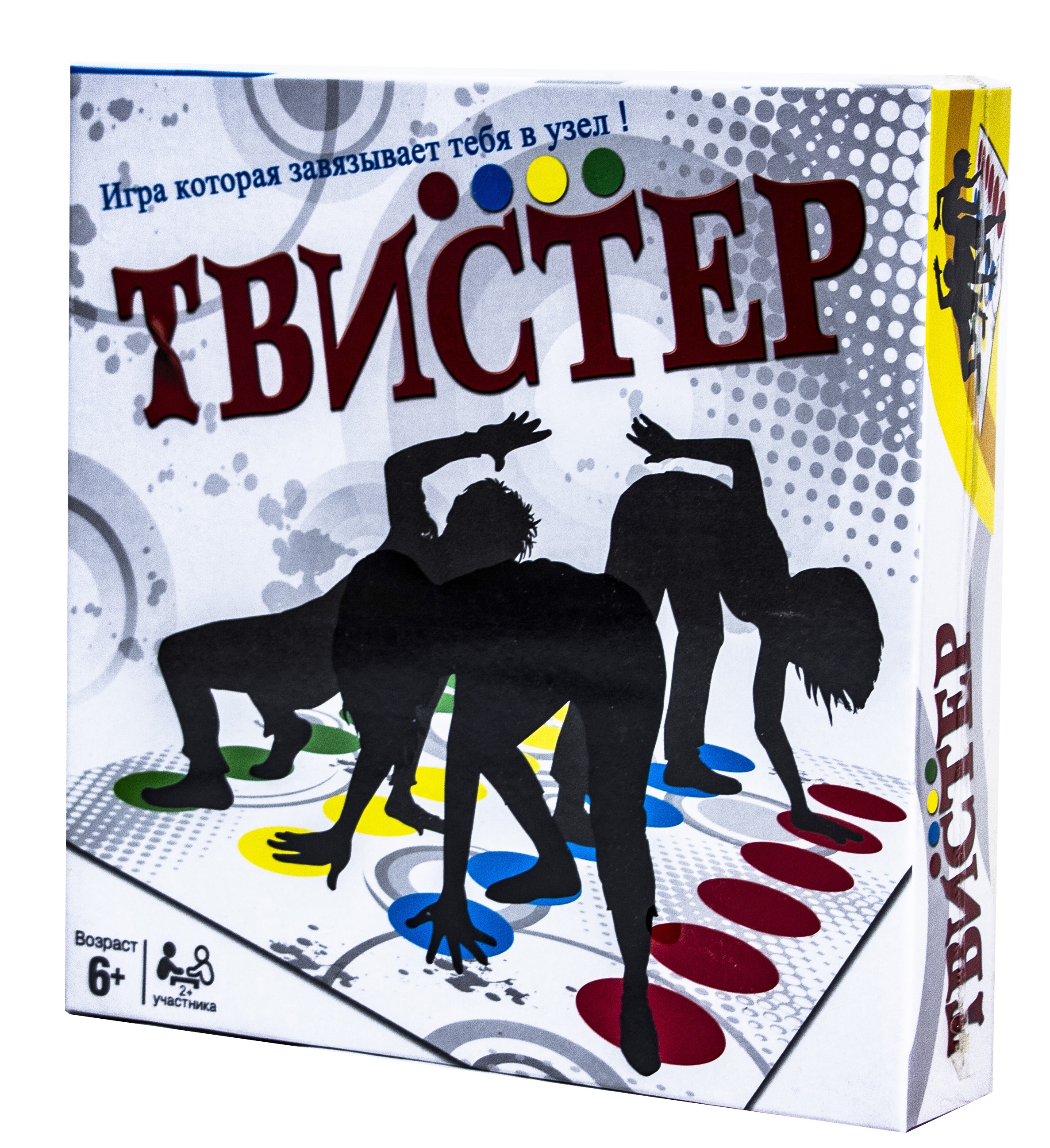 

Игра "Твистер" Indoor Play 28х28х6 см (det0004225) Комбинированный