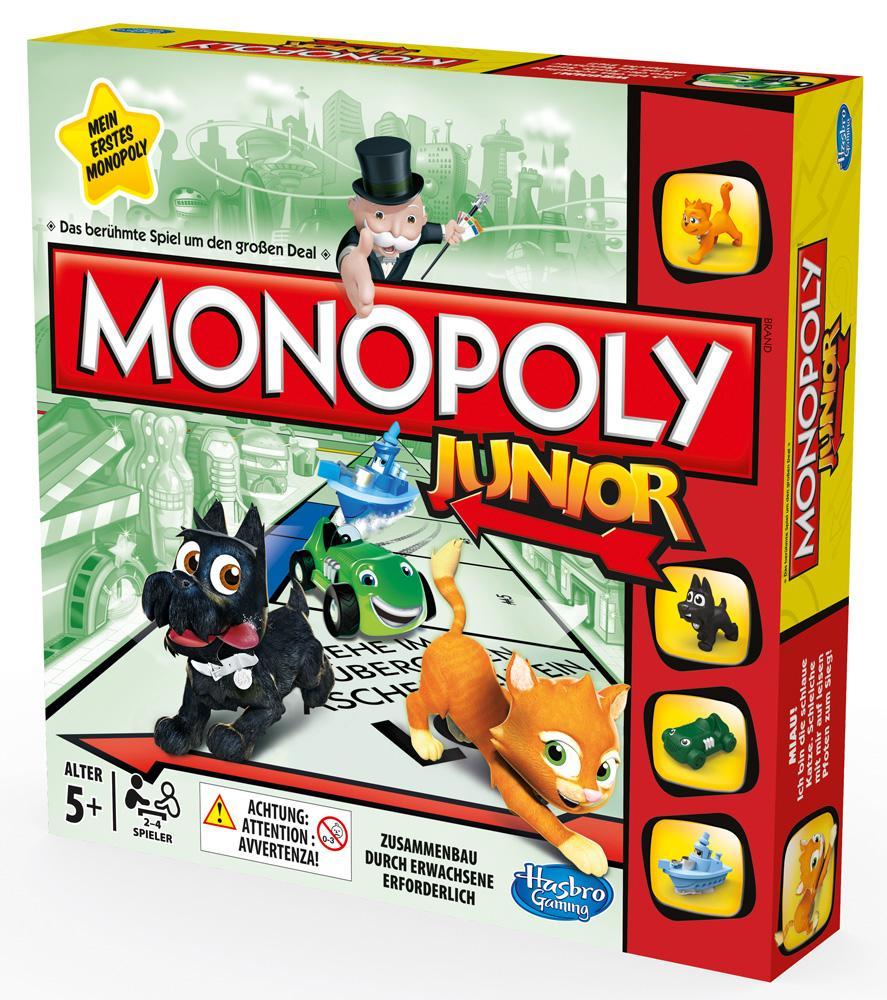 

Настольная игра Моя первая Монополия от 5 лет Hasbro (fit0006597) Разноцветный