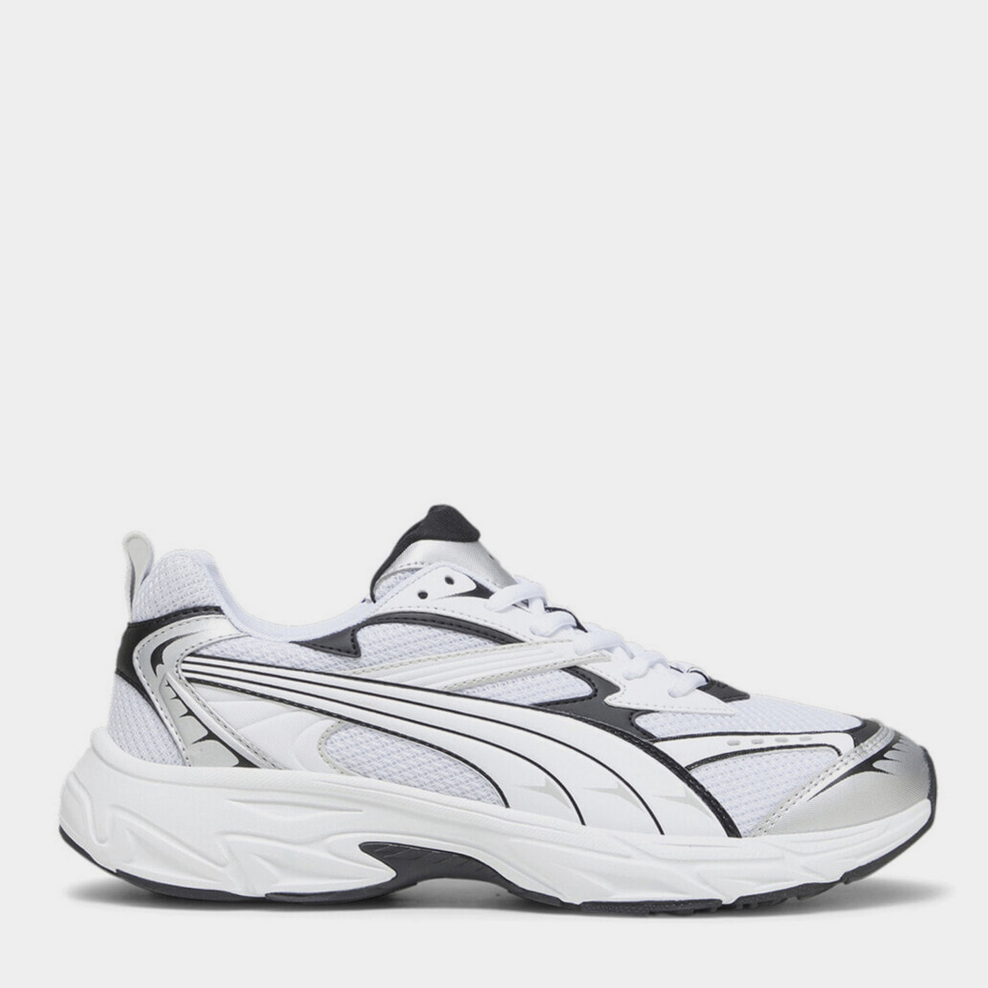 Акція на Чоловічі кросівки для бігу Puma Morphic Base 39298202 39 (6UK) Білий/Сірий від Rozetka