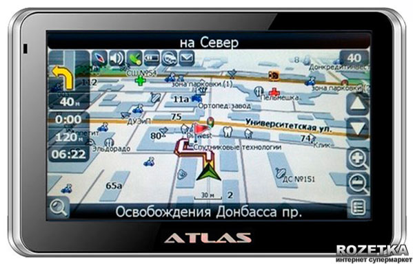 GPS навигатор Atlas DV5 Навител – низкие цены, кредит, оплата частями в ...