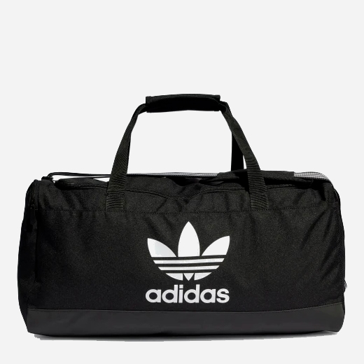 Акція на Спортивна сумка тканинна Adidas DUFFLE IM9872 Чорна від Rozetka