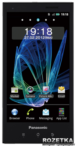 Мобильный телефон Panasonic Eluga Black – фото, отзывы, характеристики ...