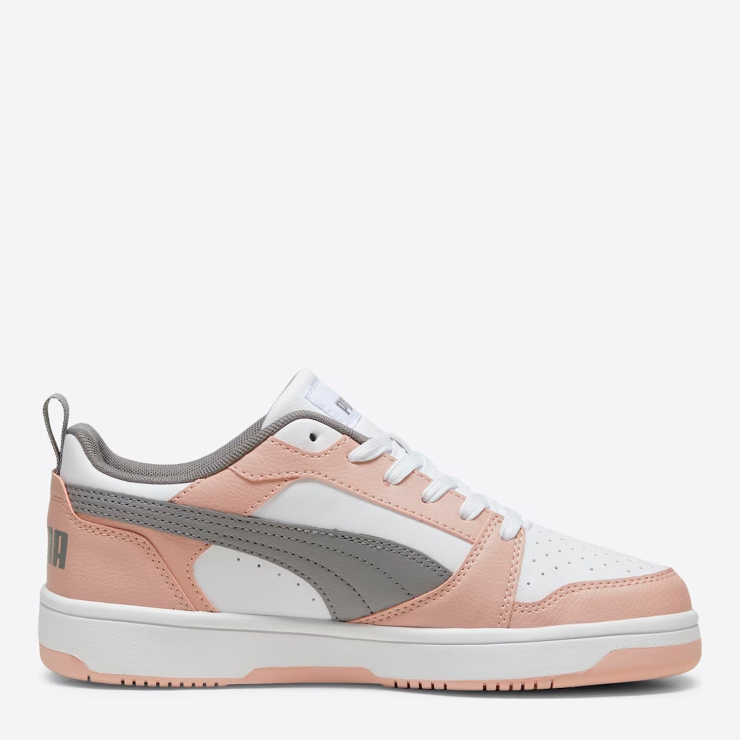 Акція на Чоловічі кеди низькі Puma Rebound v6 Low 39232820 42.5 (8.5UK) 27.5 см Rose Quartz-Puma White-Stormy Slate від Rozetka