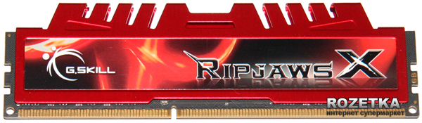 

Оперативная память G.Skill DDR3-1866 8192MB PC3-14900 RipjawsX (F3-14900CL10S-8GBXL)