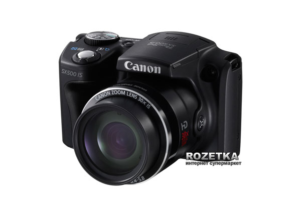 Фотоаппарат Canon PowerShot SX500 IS (6353B011) купить на ROZETKA |  Отличная цена на Фотоаппарат Canon PowerShot SX500 IS (6353B011) с обзорами  и отзывами покупателей