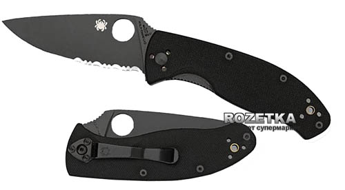 

Карманный нож Spyderco Tenacious G-10 Black Blade C122GBBKPS (871169)