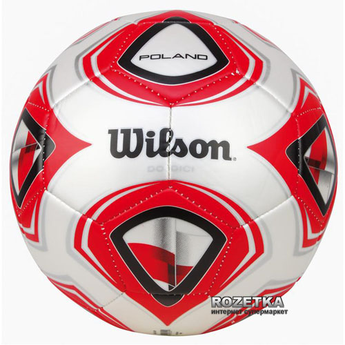 

Мяч футбольный Wilson Dodici soccer ball Poland (WTP000191)