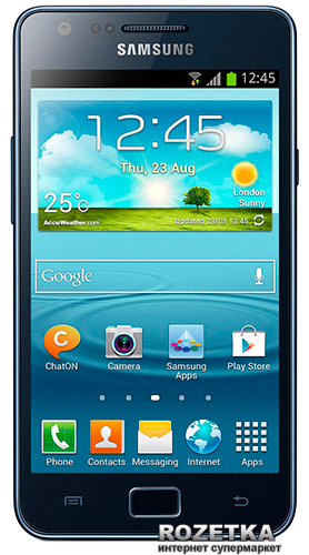 Мобильный телефон Samsung Galaxy S II Plus I9105 Blue Gray – фото ...
