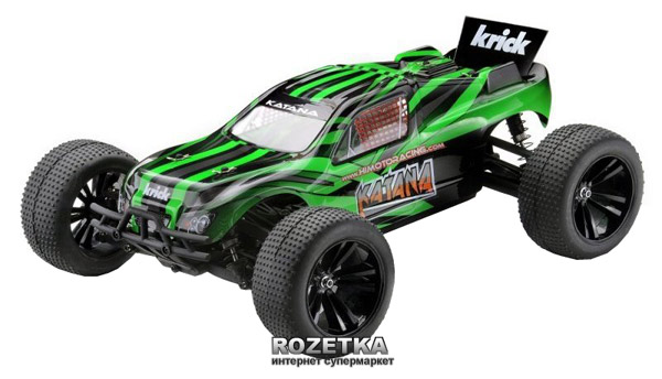 

Модель автомобиля Himoto Трагги Katana E10XTL Brushless 1:10 2.4 ГГц Green (E10XTLg)