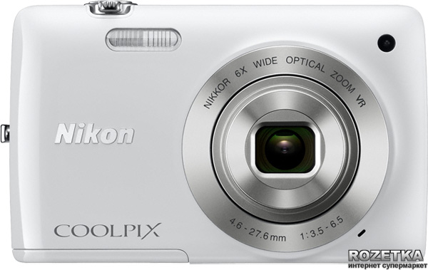 Фотоаппарат Nikon Coolpix S4300 Silver (VMA940E1) официальная