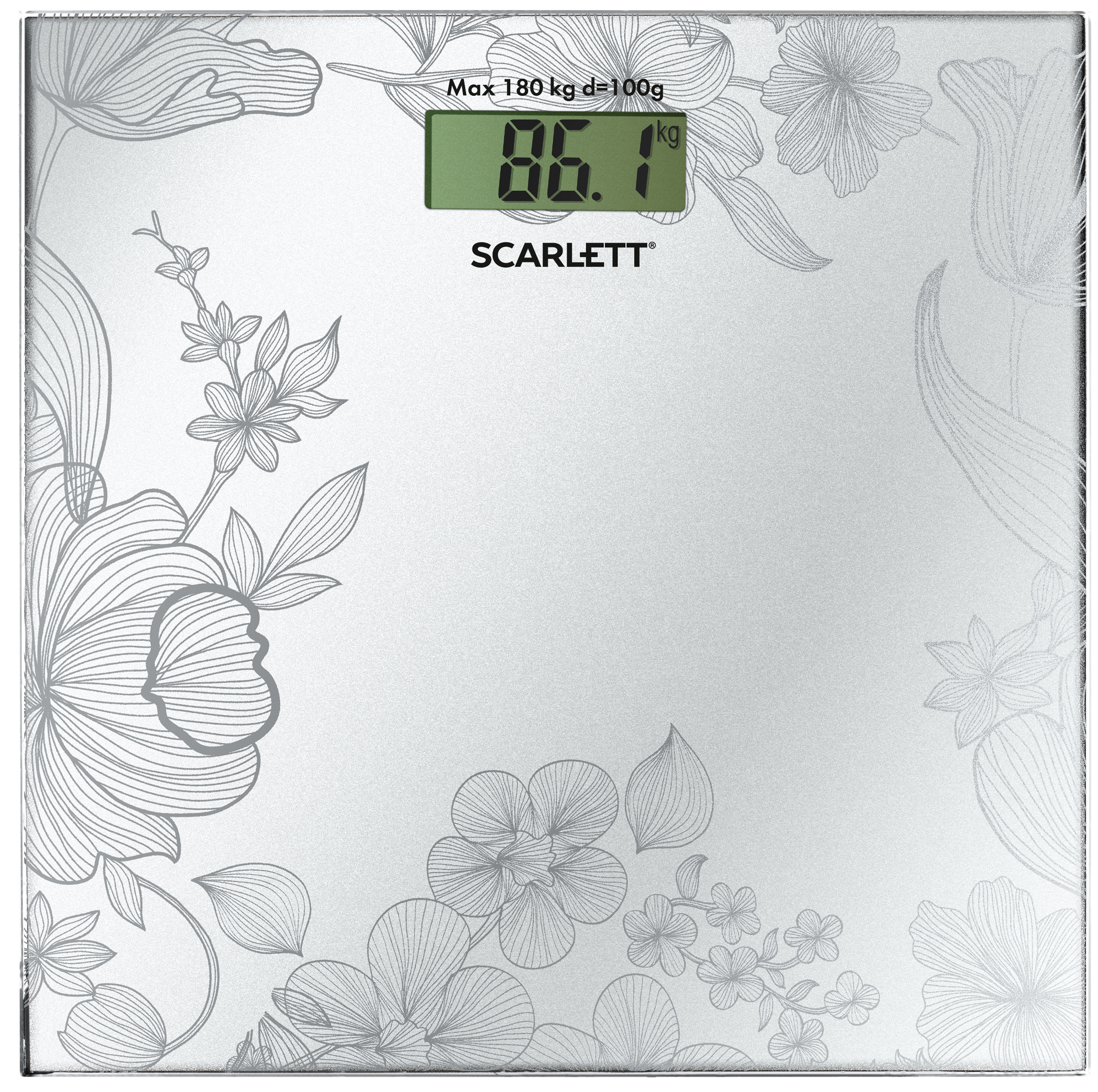 

Весы напольные SCARLETT SC-215 Silver