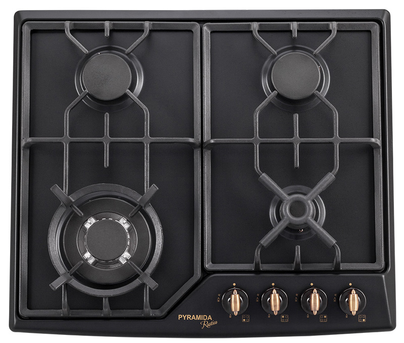 

Варочная поверхность газовая PYRAMIDA PFE 641 BLACK RUSTICO
