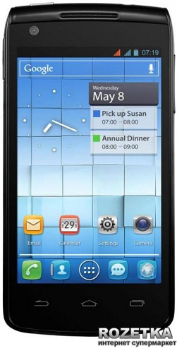 Мобильный телефон Alcatel One Touch 992D Black (OT-992D black) – низкие ...
