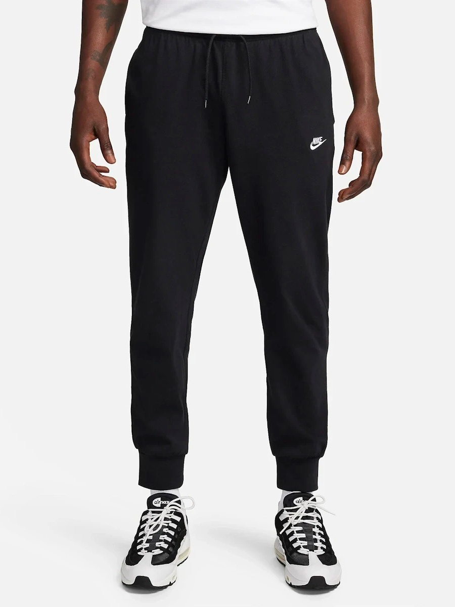 Акція на Спортивні штани чоловічі Nike M Nk Club Knit Jogger FQ4330-010 S Чорні від Rozetka