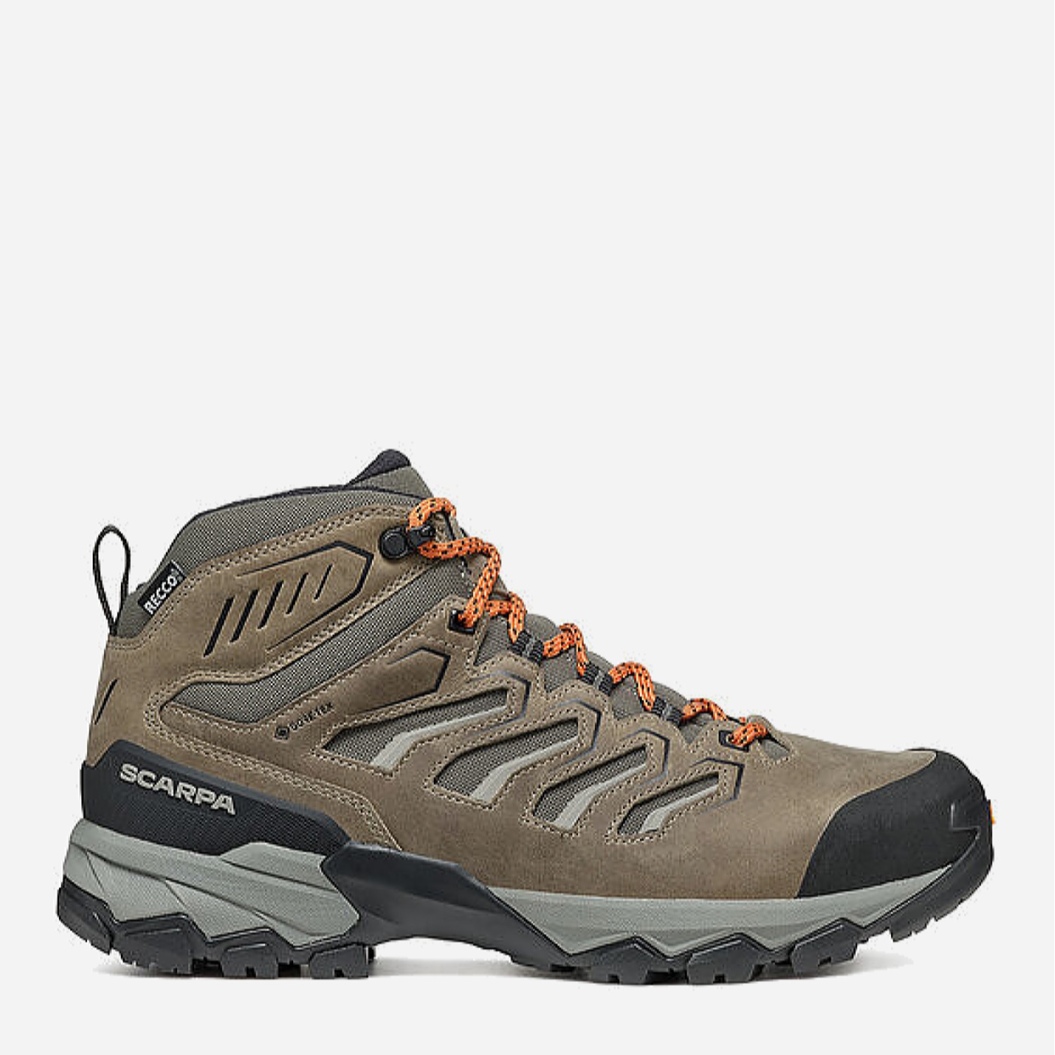 Акція на Чоловічі черевики для трекінгу з Gore-Tex Scarpa Moraine Mid GTX M 63056-201-2 41 (7UK) 26 см Fossil Brown від Rozetka