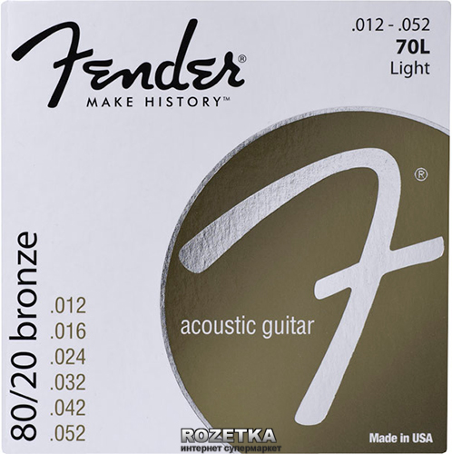 

Fender 70L 80/20 Bronze (12-52) (073-0070-403)