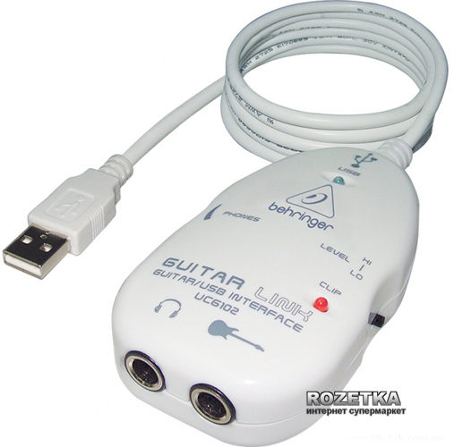

Аудиоинтерфейс Behringer UCG102