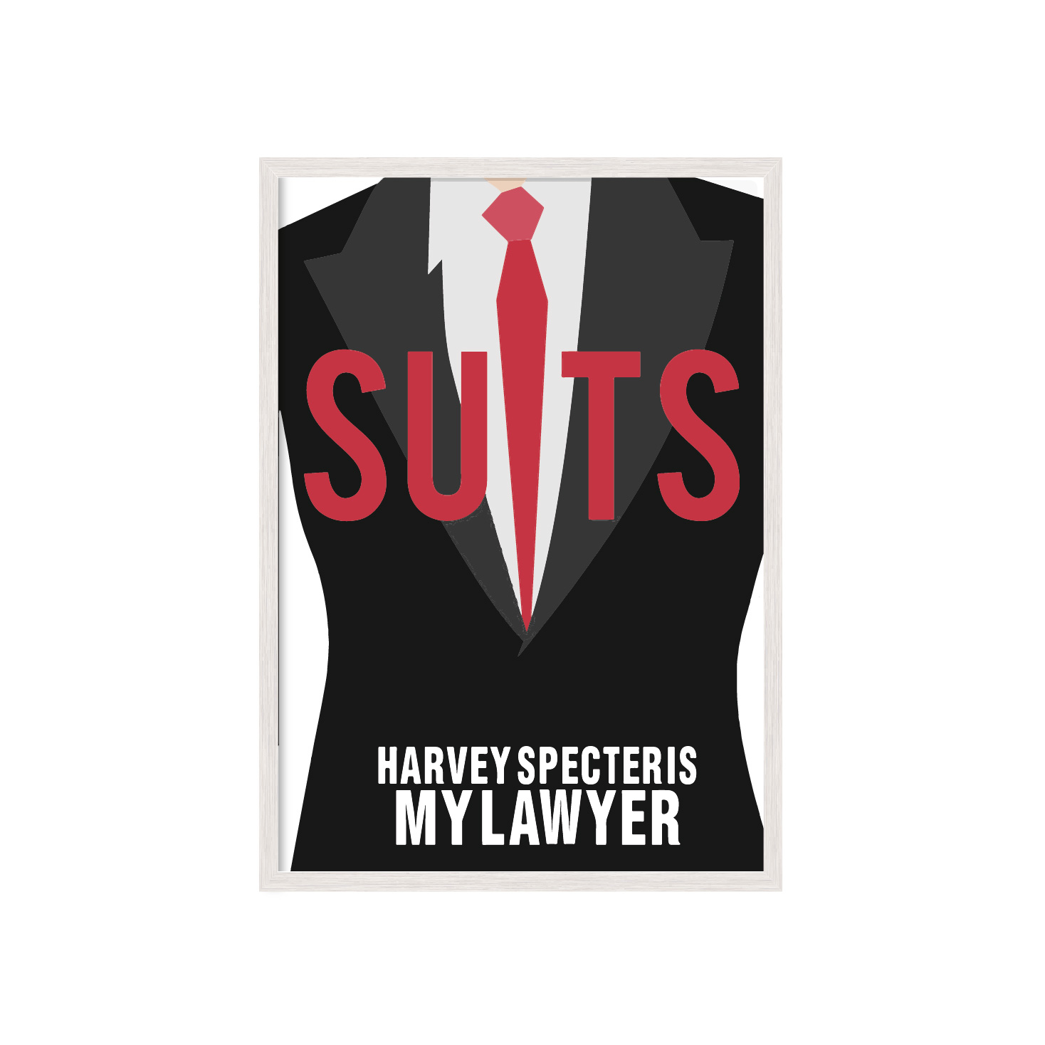 

Постер "Suits" без стекла 59.6 x 84 см в белой рамке
