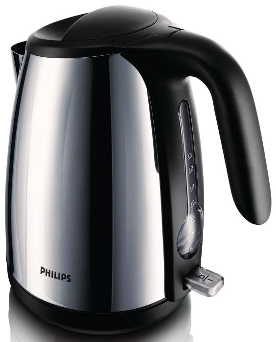 Электрочайник PHILIPS HD-4654/22 Глянцевый металл/черный – низкие цены ...