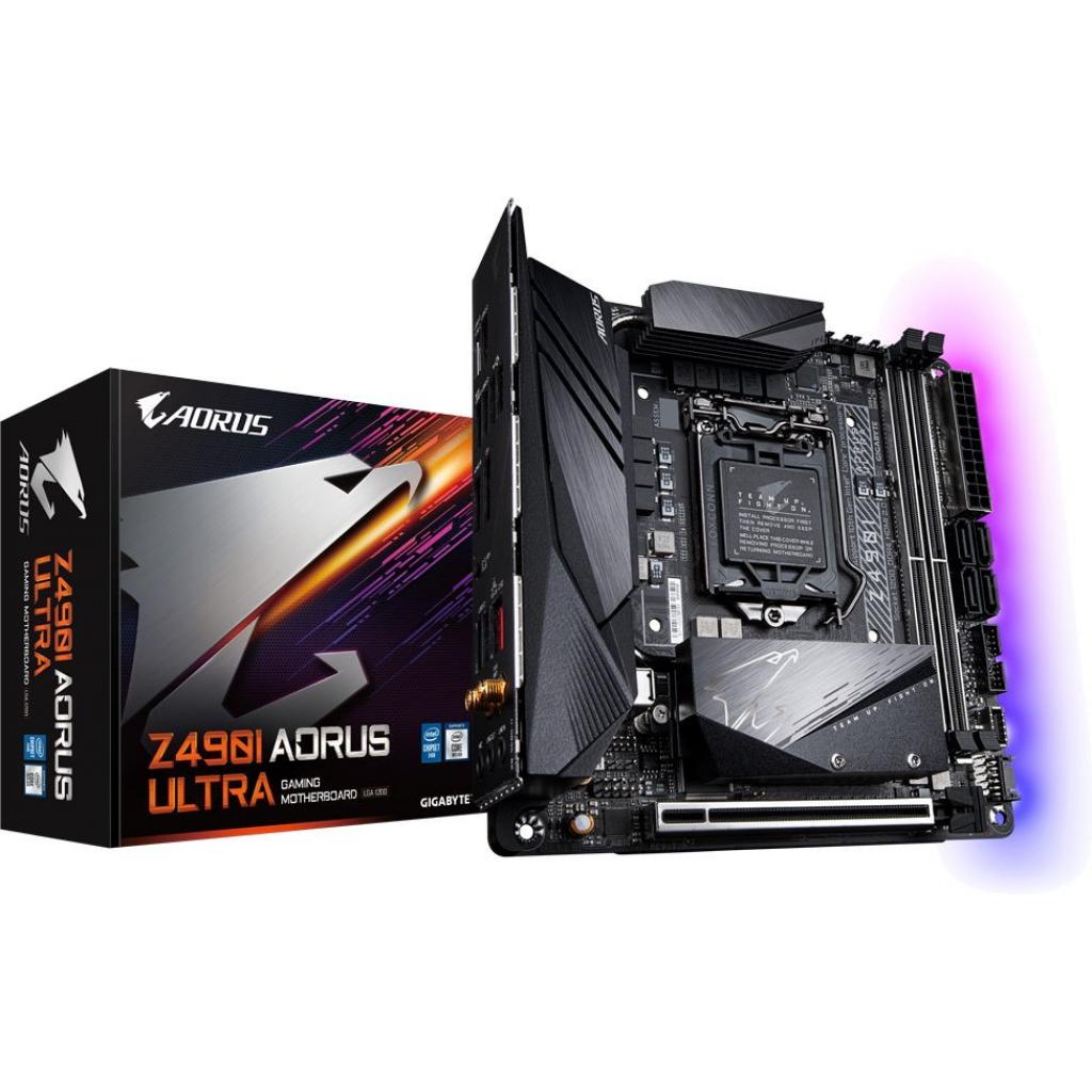 

Материнская плата GIGABYTE Z490I AORUS ULTRA