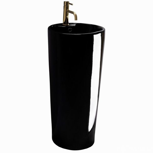 

Раковина Rea Blanka 40x40 чорна (REA-U6635)