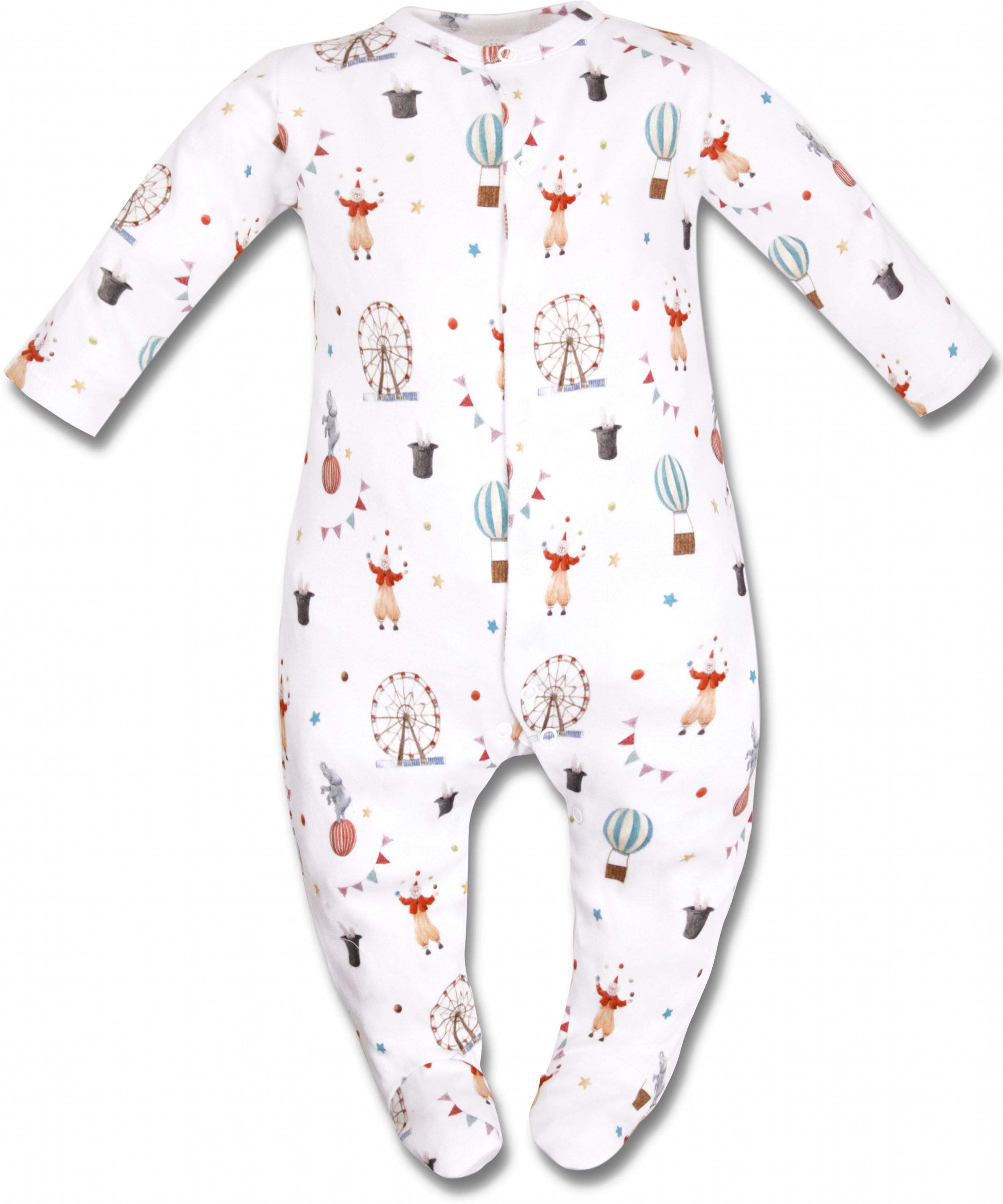 

Человечек Cotton Wonder Circus BS002 6-9 м Белый