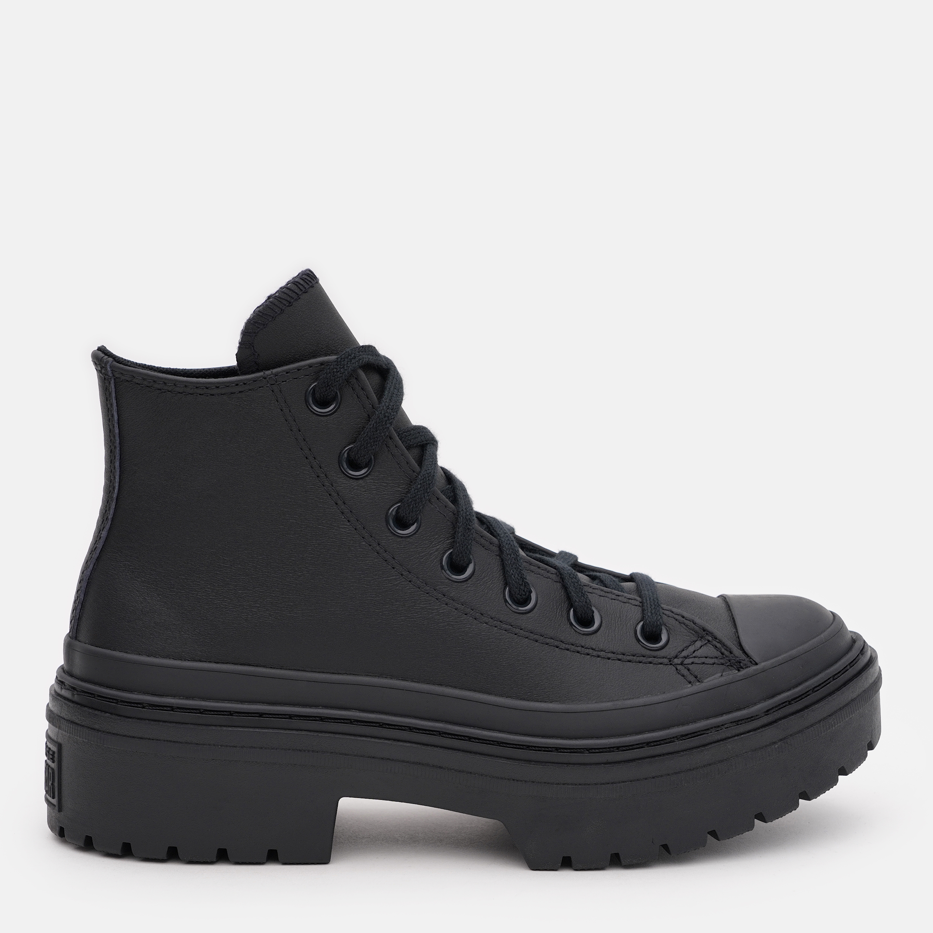 Акція на Жіночі кеди високі Converse Ctas Lugged Heel Hi A10369C 39 (8US) 24.8 см Чорні від Rozetka