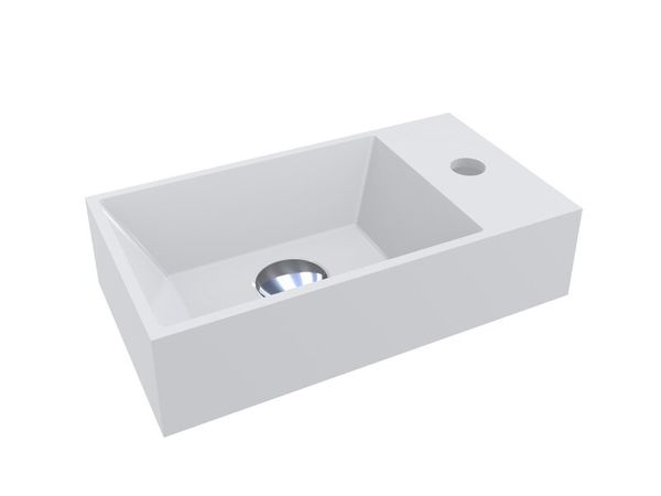 

Раковина Miraggio COPPER (400х220) білий глянець