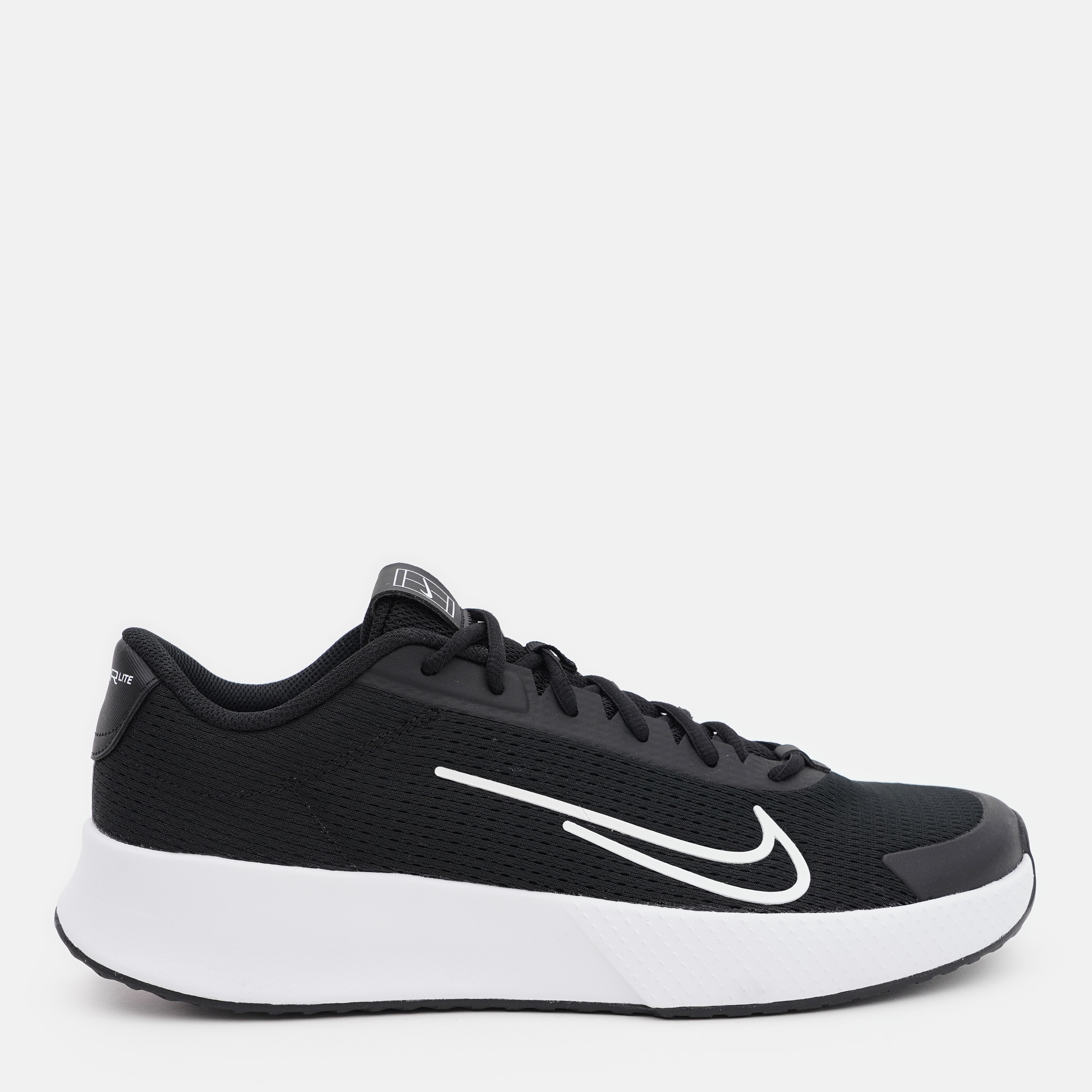 Акція на Чоловічі кросівки для тенісу Nike Vapor Lite 2 Hc DV2018-001 42.5 (9US) 27 см Чорні від Rozetka