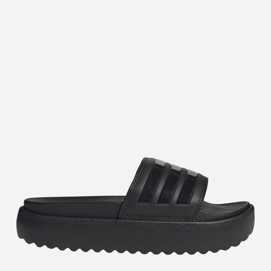 Акція на Жіночі шльопанці adidas Adilette Platform HQ6179 40.5 Чорні від Rozetka