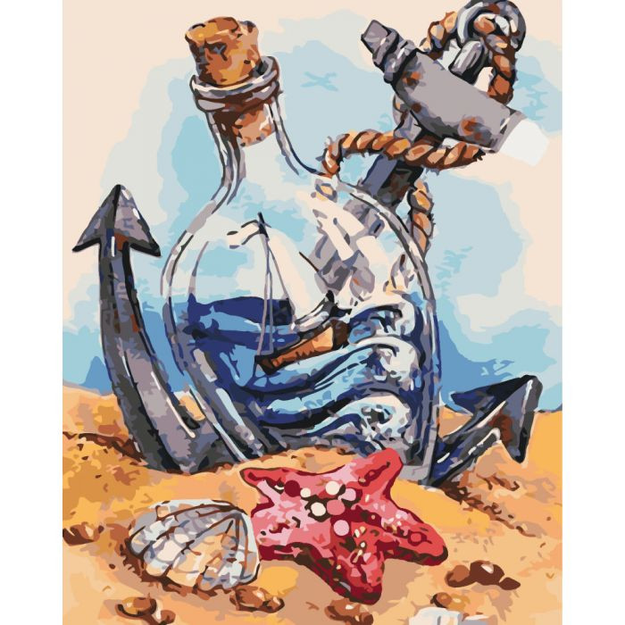 

Морской пейзаж "Морское настроение" 40*50см KHO2732