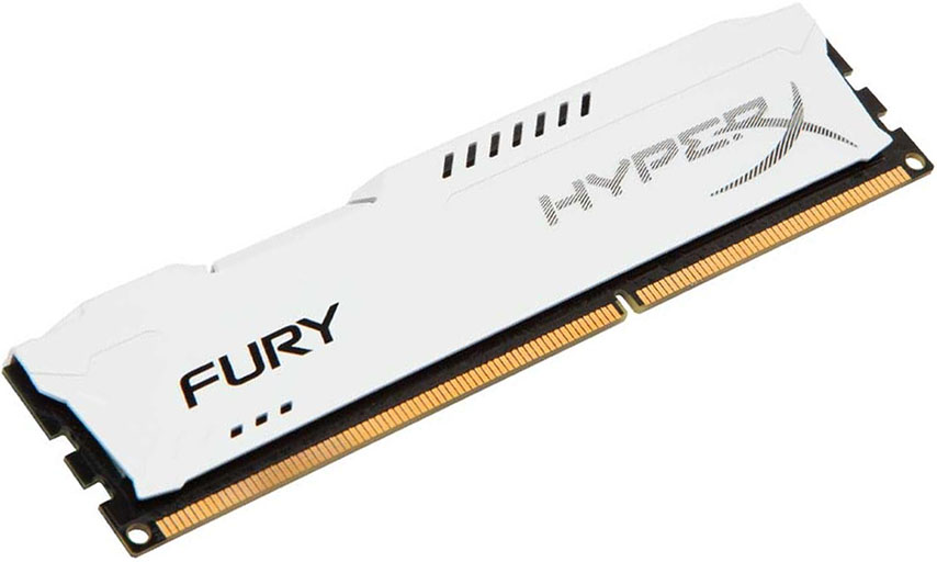 

Оперативная память HyperX DDR3-1600 4096MB PC3-12800 FURY White (HX316C10FW/4)