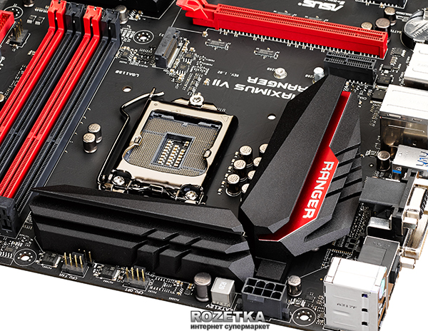 Asus Maximus VII Ranger s1150 Intel Z97 PCI Ex16 ROZETKA