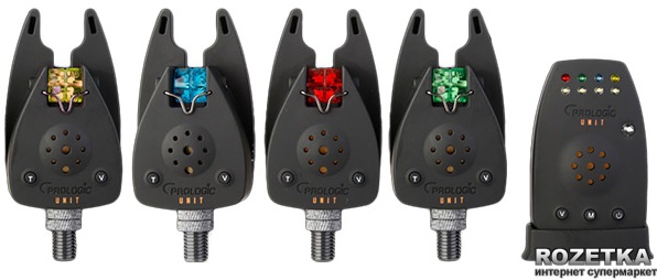 

Набор сигнализаторов поклевки Prologic Unit Bite Alarm Set 4+1 (18460218)