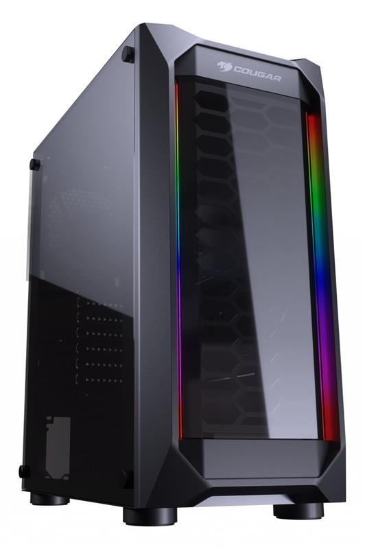 

Корпус Cougar MX410 Dual RGB Strips, 1*120 mm RGB ATX/mATX/mini-ITX