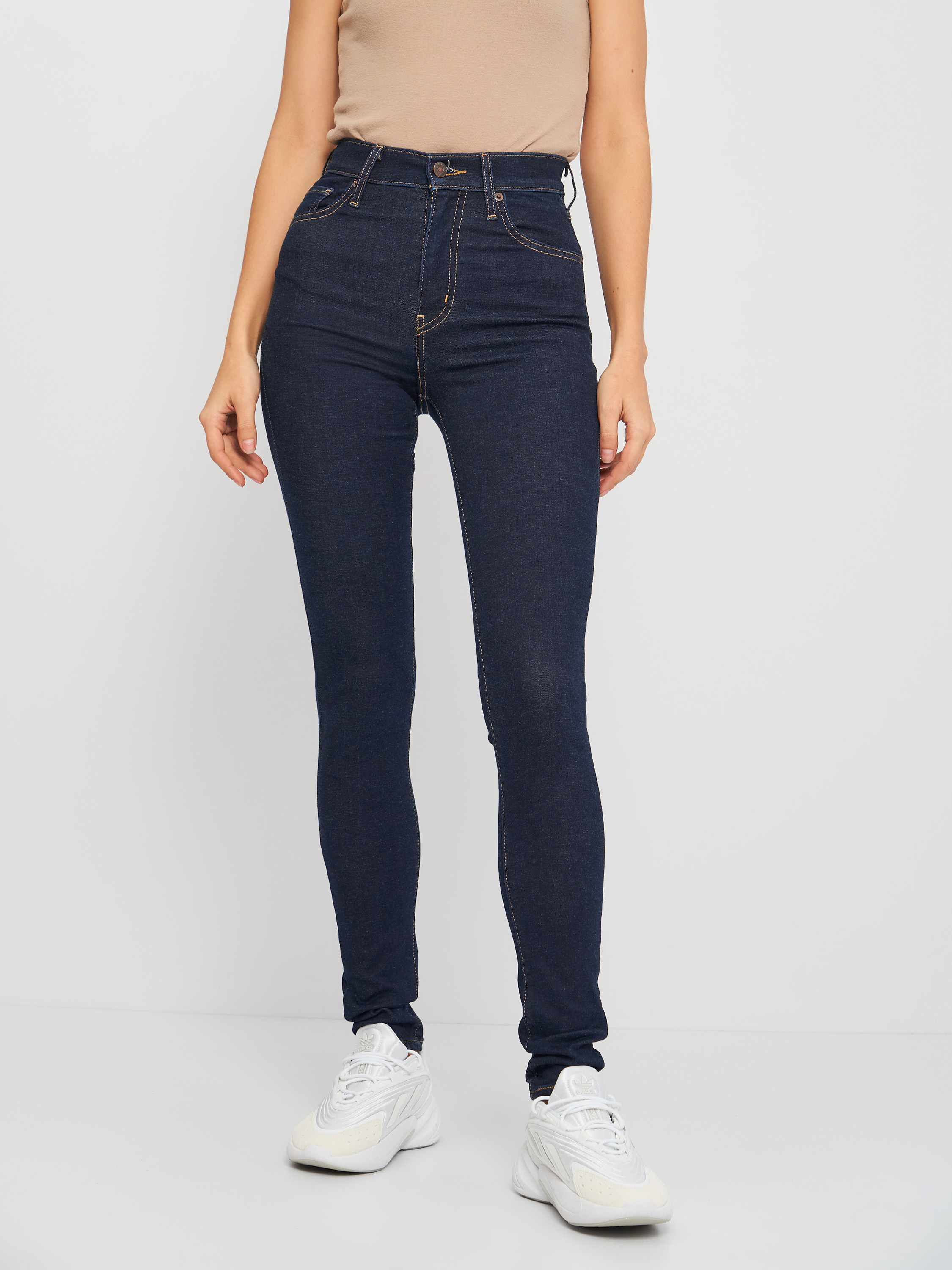 Акція на Джинси Skinny жіночі Levi's Navy Mile High 22791-0027 W23L30 Сині від Rozetka