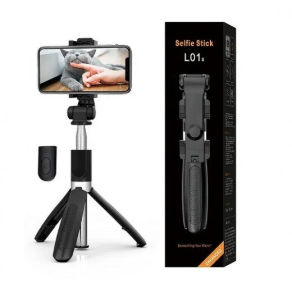 Трипод для телефона Tripod L01S Селфи-палка с пультом Bluetooth Монопод ...