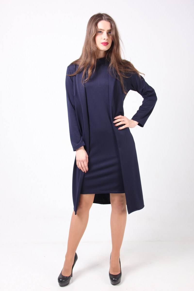 

Платье женское MissFashion 2020 костюм (Синий, Платье женское MissFashion 2020 костюм (Синий 46)