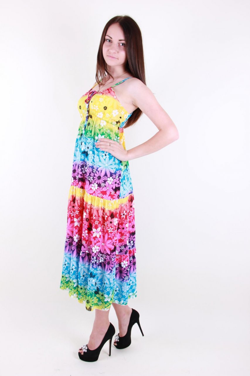 

Сарафан женский Meina Fashion 8015 (Голубой XL)